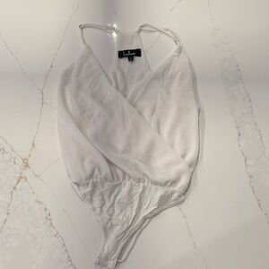 Lulu's White bodysuit